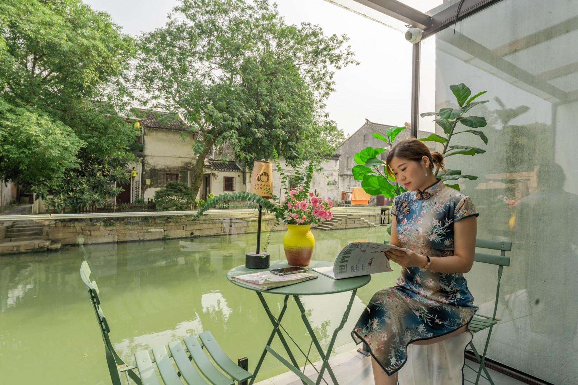 Tongli Slowlife River View Inn Suzhou  Luaran gambar