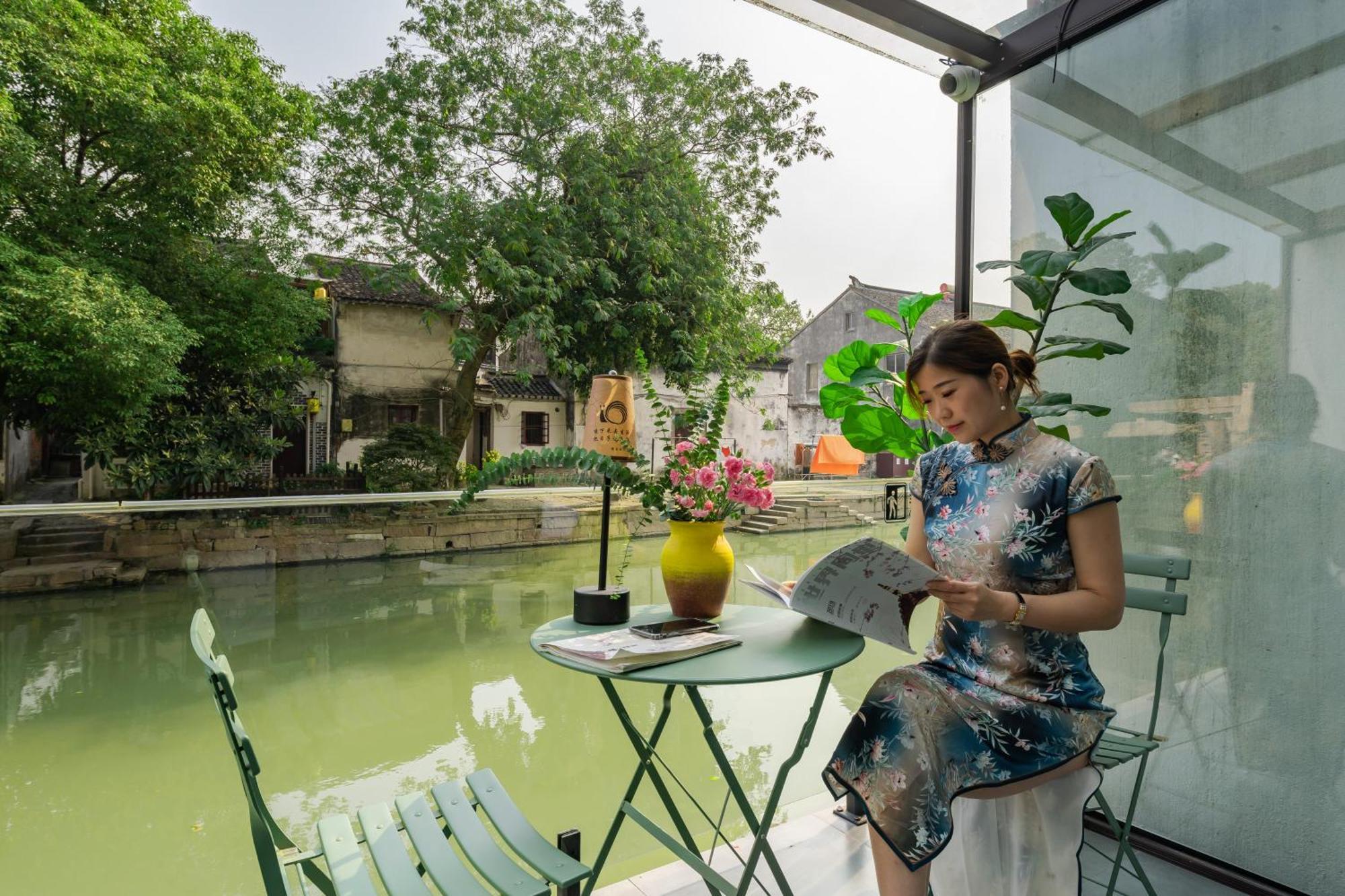 Tongli Slowlife River View Inn Suzhou  Luaran gambar